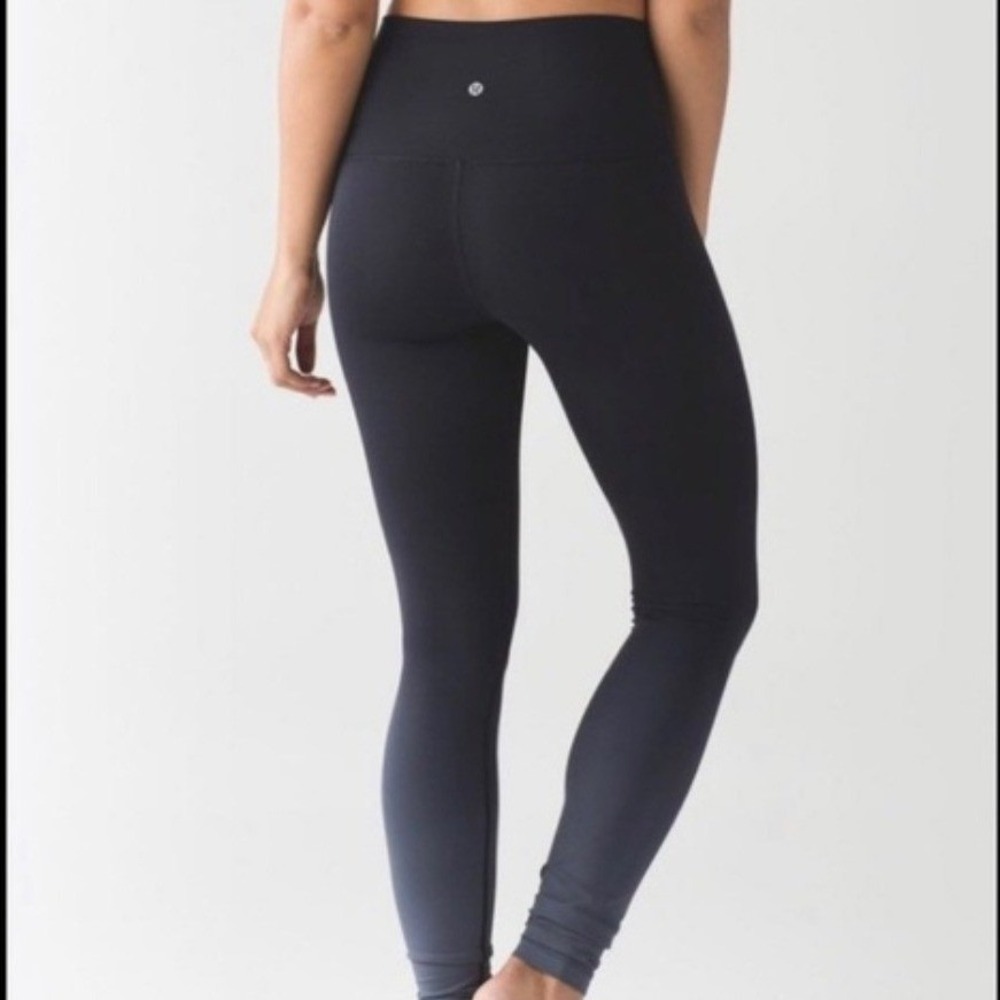 Lululemon Wunder Under  Ombre High Rise Leggings‎ Size 6